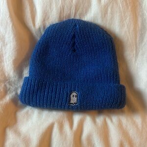 Lonely ghost - the Indy blue beanie